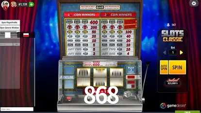 Descubra o Mundo do Cassino Online com 868