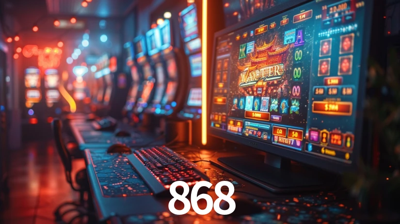 Sinta a adrenalina dos jogos de cassino com 868